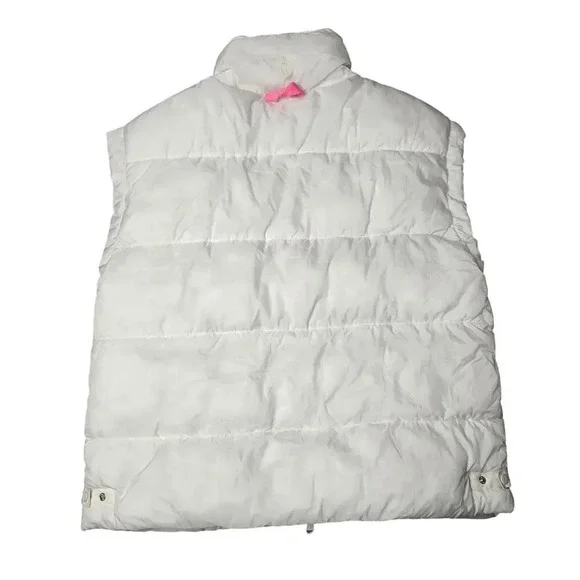 Free People Movement In A Bubble Puffer Vest White Size: M - Picture 4 of 7